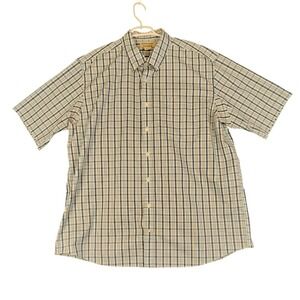 Duluth Trading Co. 2XL Tall WrinkleFighter Relaxed‎ Fit Plaid Button Down Shirt